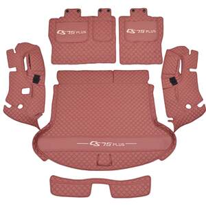 
25 fourth generation Changan cs75plus trunk mat fully surrounded by 26 third generation championship edition car trunk mat