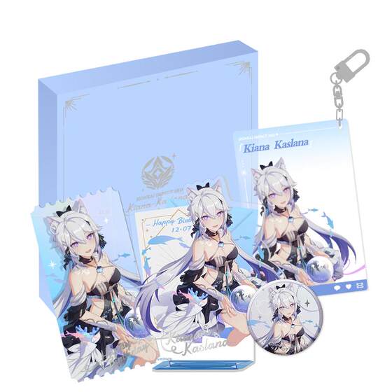 [MiHoYo/Collapse 3] Kiana 2023 Birthday Commemorative Gift Box Moon Ocean Flow Hua miHoYo
