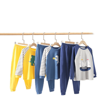 Children's pure cotton underwear set, boys' autumn clothes and long johns