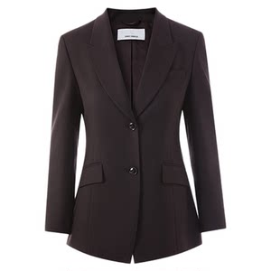 
Langzi waxy and elegant waist-hugging commuting suit high-end light workplace fashion suit 2025 autumn new style