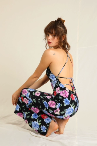 Сексуальный ремень для отдыха, длинная юбка, платье, Франция, средней длины