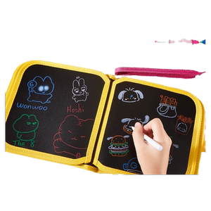 Children's portable painting This painting board, house -painted small blackboard graffiti can be written in writing pictures, baby toys
