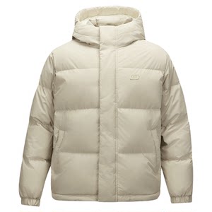 Skecher winter couples hooded jacket warm windproof water splashing sports fashion short down jacket
