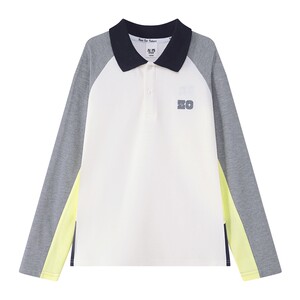 
Zuoxi children's clothing boys' polo shirt long-sleeved T-shirt children's bottoming shirt 2026 new boys' big children's college trend T