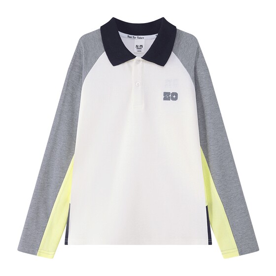 
Zuoxi children's clothing boys' polo shirt long-sleeved T-shirt children's bottoming shirt 2026 new boys' big children's college trend T