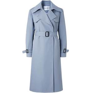 
Peacebird Women's Spring New Quality Long Trench Coat A1BEE1384