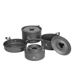 Frying pan equipment cassette stove camping cookware portable tableware
