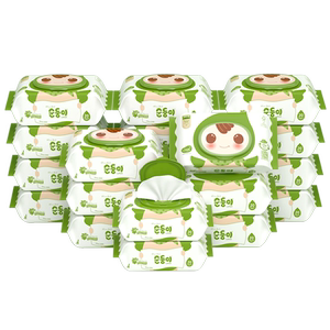 Shunshun'er imported baby wipes portable small bag baby wet tissues for infants and toddlers' hands and mouth 20 pumps