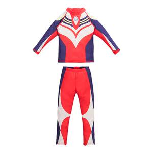 Boys' swimsuit, long -sleeved split, fast dry sun drying, swimming children's equipment with little boys by seaside boys, new swimsuits