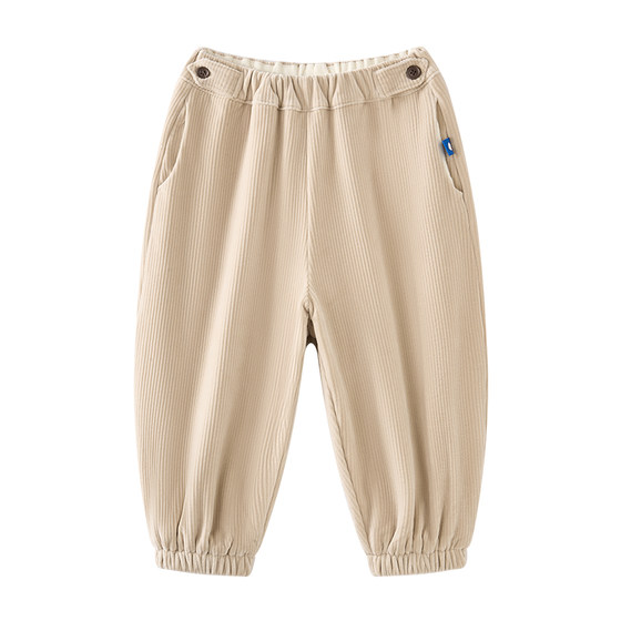 
babycare children's corduroy trousers baby bloomers boys' casual pants girls' pants 2025 autumn and winter