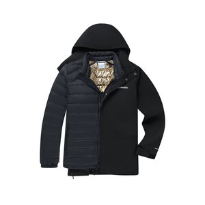 
Columbia Columbia 3-in-1 Jacket Men's 25 Autumn and Winter 700 Puff Goose Down Liner Jacket XE3587