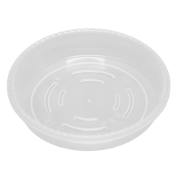 
Plastic household flower pot base tray PP resin white water tray transparent simple small round flower tray cushion