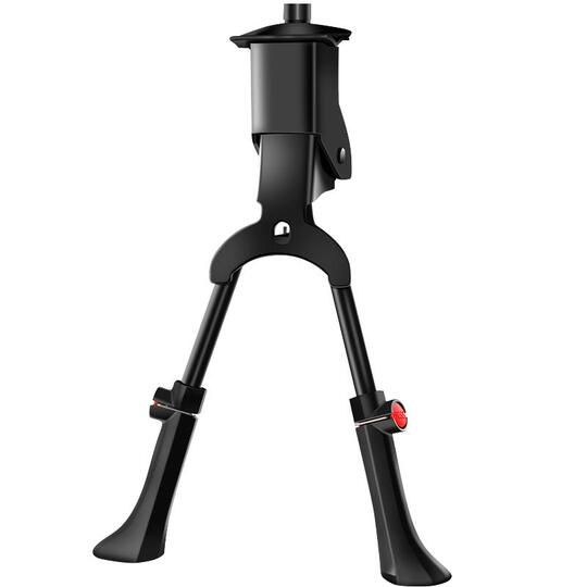 Béquille Universelle Hugitout Pour VTT/VAE/Gravel – Alu 376 G, 24-29 Pouces, Charge 35 Kg, Réglable, Anti-rayures