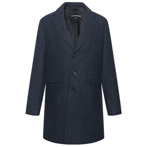 [Sheep Wool] Lilanz Official Medium-Length Woolen Coat Men's Business Winter New Jacket Men
