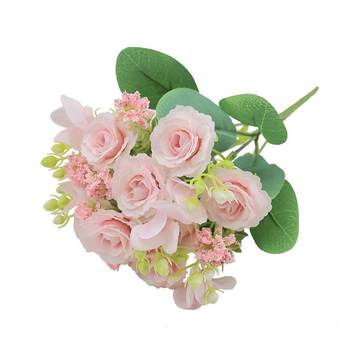Flower beam high -level sensory square -ray bouquet finished decorative flower
