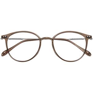 Cold brown myopia glasses frame for women with ultra-light non-faced lenses, anti-blue light and eye frame
