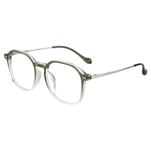 
Ultra-light myopia glasses cold brown Ou Na women's style can be matched with ultra-light non-faced Zeiss anti-blue light eye frame