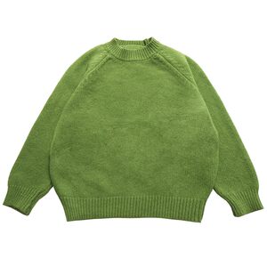 
Deer and Birds 'Soft and Good Mood' Autumn and Winter Warm Layered Lazy Three-Color Raglan Sleeve Pullover Sweater 7227