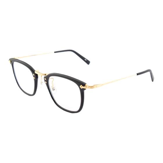 Masunaga Zengyong glasses Japanese handmade glasses frame retro myopia frame big face frame hand -made GMS806