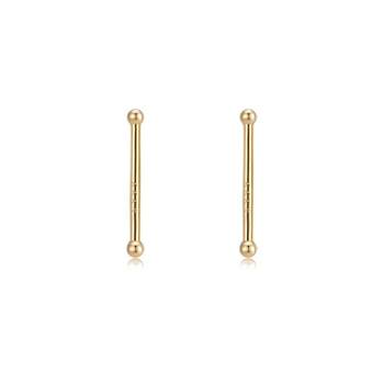 999 sterling silver earrings nourishing ear piano, washing and sleeping free picking
