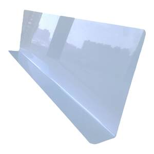 1.8mm thick PVC baffle plastic water baffle partition to cover ugly cat smoke sewing cleaner, wash table hanging cabinet baffle
