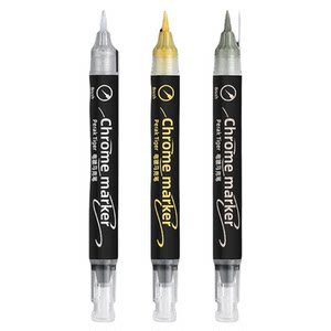 
Thunder Tiger electroplated marker pen, silver touch-up pen, chrome-plated bright strip oxidation scratch repair pen, electroplated silver car wheel, logo and accessories, special deoxidation and renovation electroplating pen that does not fade