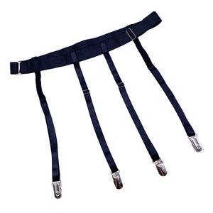 Garter straps, knee length stockings, non slip straps, sock clips, metal duckbill clips, large-sized men's and women's knee pads, anti slip