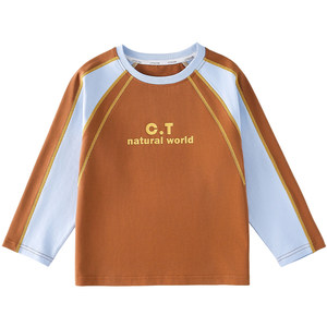 
[7A Antibacterial] Cotton Children's Clothing Children's Long Sleeve T-shirt Baby Clothes Boys Top Girls Base Shirt Autumn