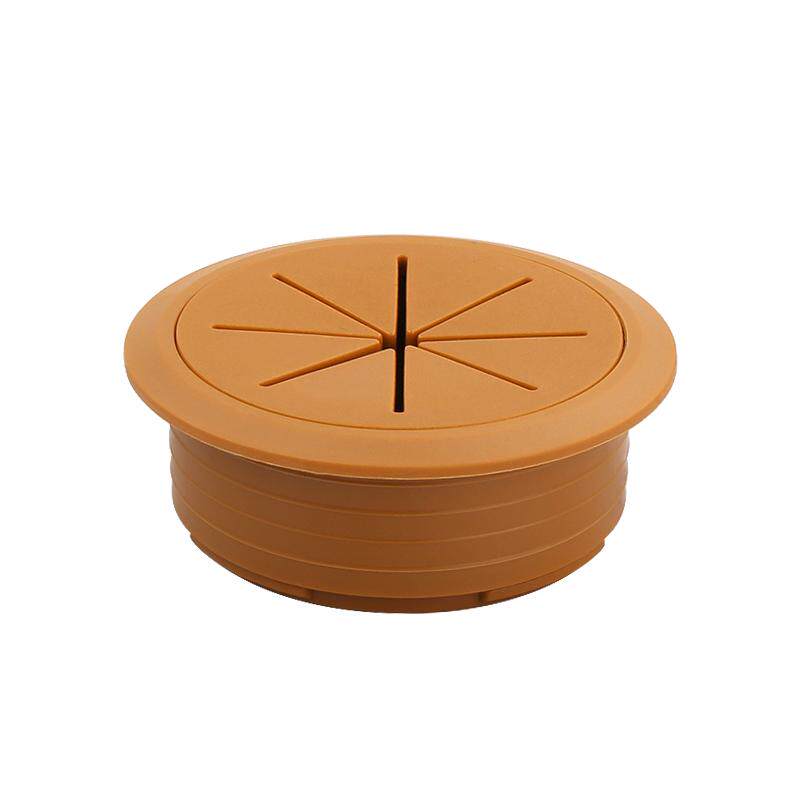 Round Hole Cover for Desktop Wiring Box Sealing and Decor
