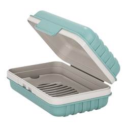 Thickened travel soap box with lid