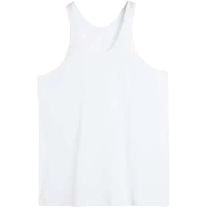 The old man in the old man in the old cotton -column white vest men in summer large size cotton round neck short -sleeved loose sweater