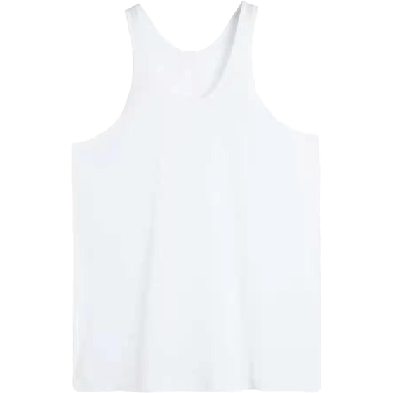 The old man in the old man in the old cotton -column white vest men in summer large size cotton round neck short -sleeved loose sweater