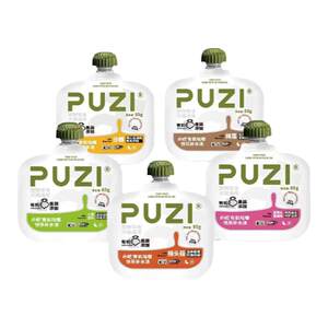 PUZI Put of Cat and Dog Soup Pack Organic Function Gurus Port Sauce Cat General Snack Bags Moisturizing 85g
