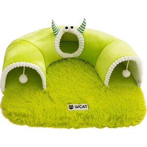 
Cat nest, cat mat, cat tunnel, universal for all seasons, semi-enclosed, safe, removable and washable, to avoid multiple cats in autumn and winter