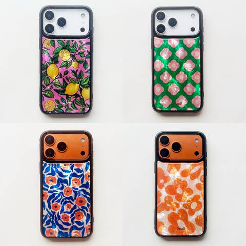 Floral SSSELF High Quality For Girls – Glossy, Durable, Anti-Slip – Pro/Plus/Max/Air – 17, 16, 15, 14, 13 iPhone Case