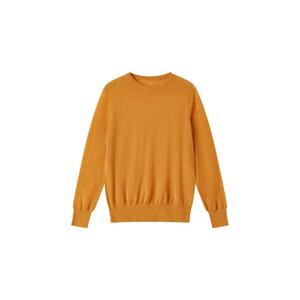 LE.SHERO basic clean wool pullover top lazy style sweater high-end new winter wool knitted sweater