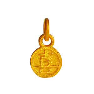 
Old Koehler gold ancient method pure gold 999 peace and joy pendant pendant bracelet bracelet bracelet accessories accessories