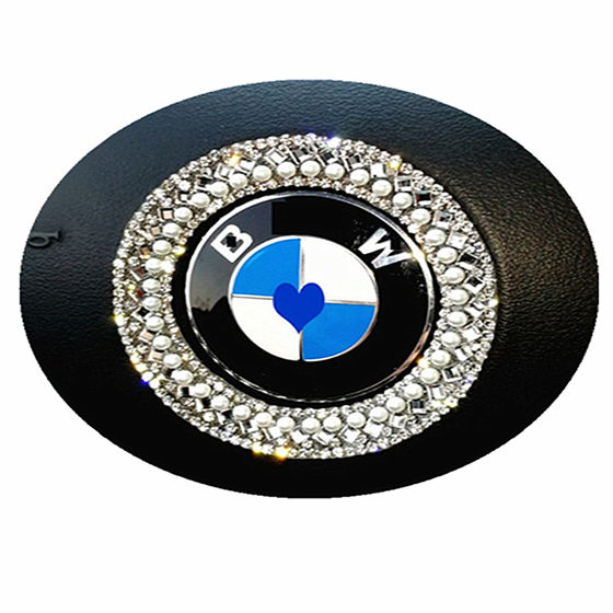 Suitable for BMW steering wheel label decoration diamond stickers 1 Series 3 Series 2 Series 2 Series X1X3X456 modified car label diamond