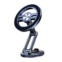 360 rotation car magnetic mobile phone holder folding