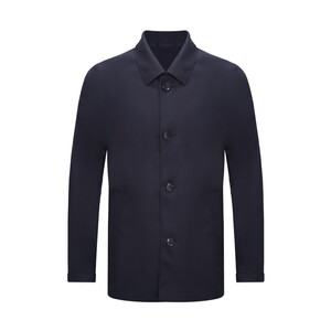 
emz Ordos wool jacket autumn and winter lapel windbreaker casual business warm woolen coat men's jacket
