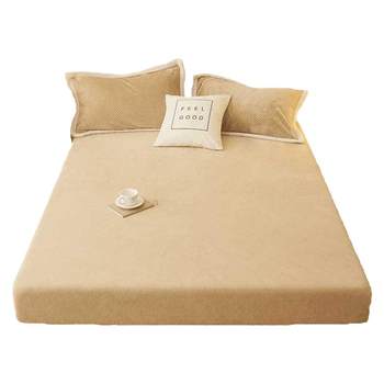 Jieliya 2022 new coral velvet bed
