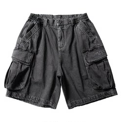 Macheda summer American retro work shorts