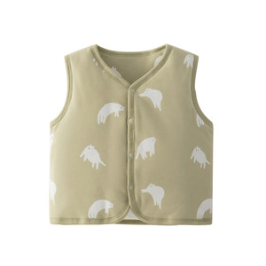 Baby vests in autumn and winter warm wear for men and women baby vests in winter cotton vests in winter newborn vests in spring and autumn