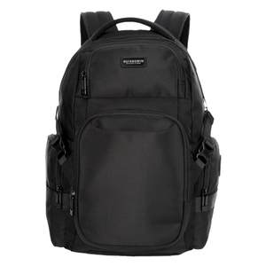 
SUISSEWIN Swiss Army Knife Classic Black Large Capacity Multi-Compartment Trend Travel Business Backpack SN9