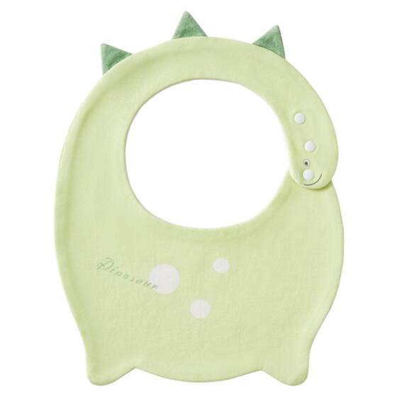 October crystallized infant saliva napkin newborn baby bib Class A pure cotton summer thin gauze anti-drool bib