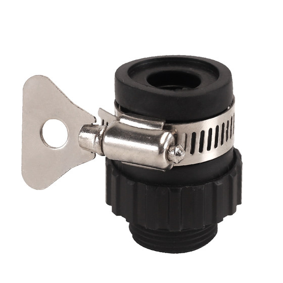 Old -style faucet Universal connecting flat mouthless threadless change 4/6 points M22 connect to washing machine into a water pipe converter
