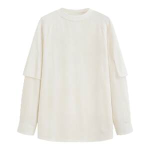 Pregnant women's bottom shirt autumn and winter new German velvet semi -high led warm autumn clothes windproof sleeve long -sleeved T -shirt
