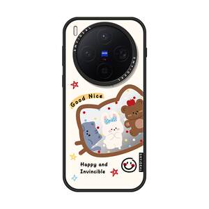 
SMYIDEAL is suitable for oppofindx9ultra mobile phone case vivox300pro magnetic new style 200promimi happy animal x300 will not hit the shell girly style findx8