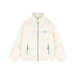 lemanism American trendy brand contrasting color bread coat men's 2025 new autumn and winter couple cotton coat jacket women