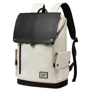 Reebok锐步官方双肩包男大容量休闲旅行包女背包学生书包电脑包